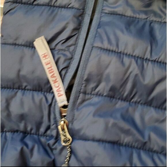 BLUE Swiss Tech Puffer Coat Large - Picture 3 of 3